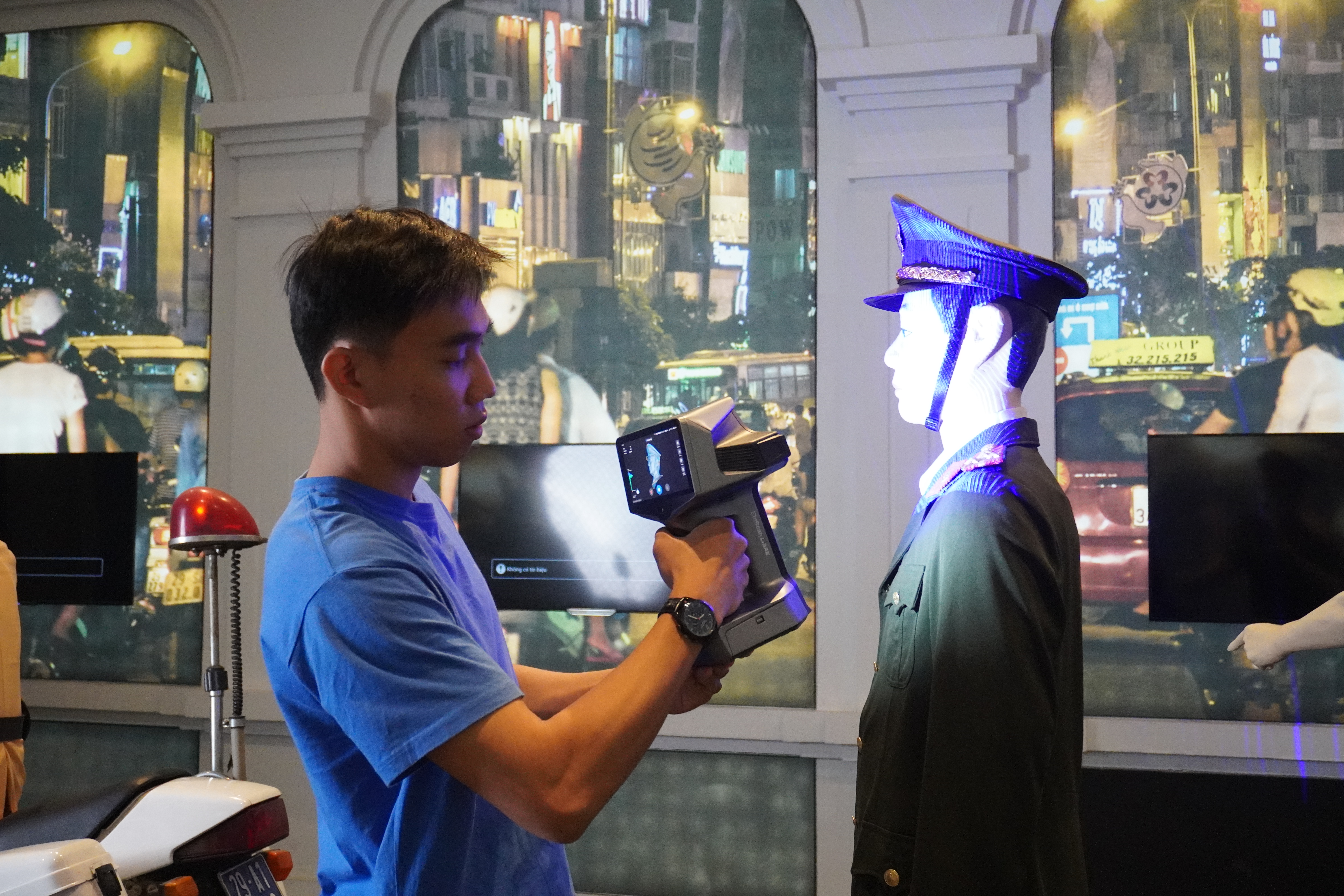Số hóa 3D - Bảo tàng Công an Hà Nội